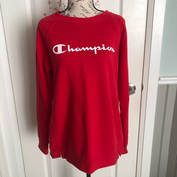 Medium red champion pullover - Picture 1 of 5